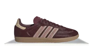 Adidas Samba Maroon Sand Strata Pony Zip Up Style