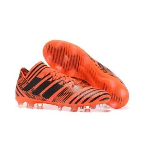 Adidas Nemeziz Messi 17  360 Agility FG Soccer Cleats Orange Black Stable Frame