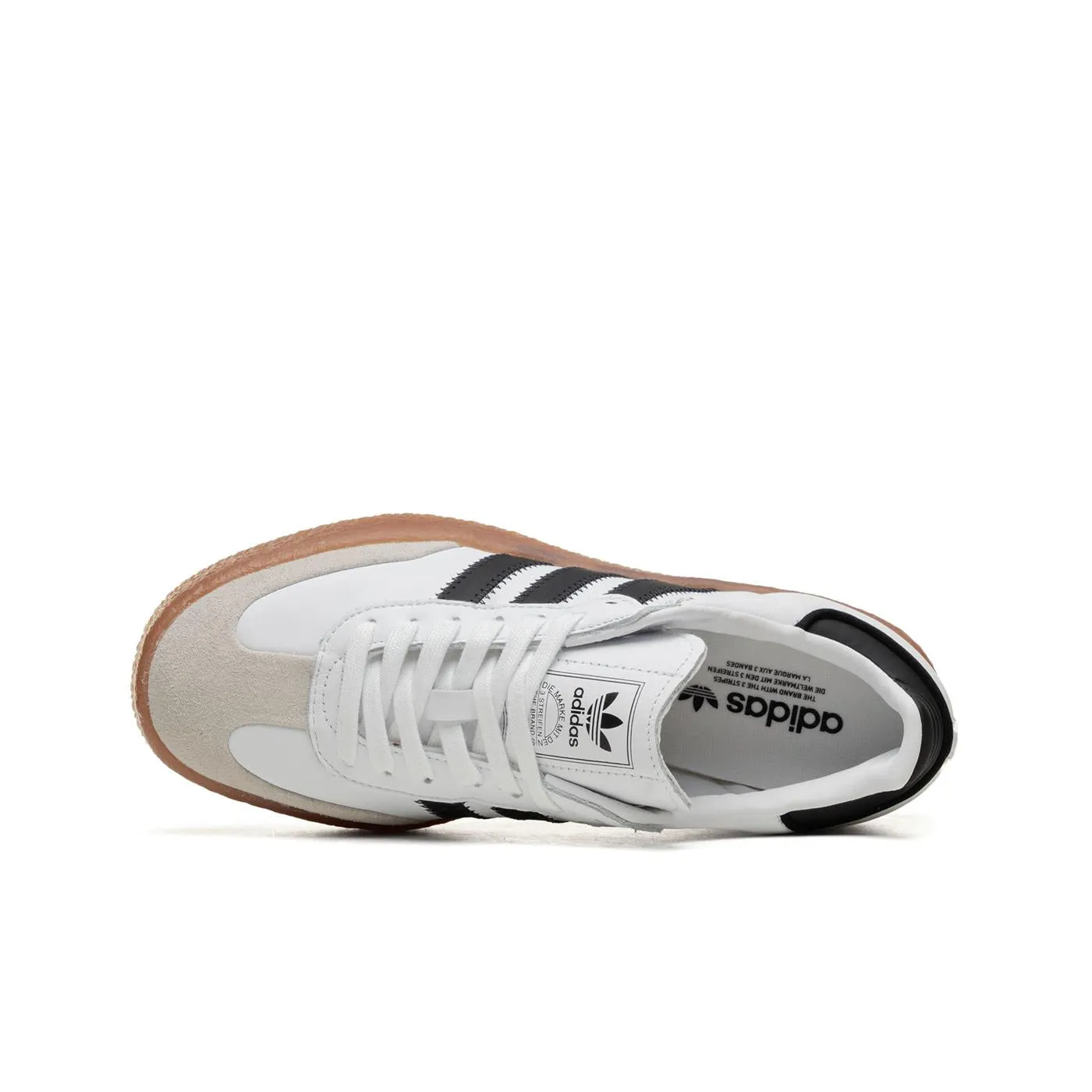 Adidas Originals Sambae W Ftwr White/Core Black/Gold Met Comfy Pair