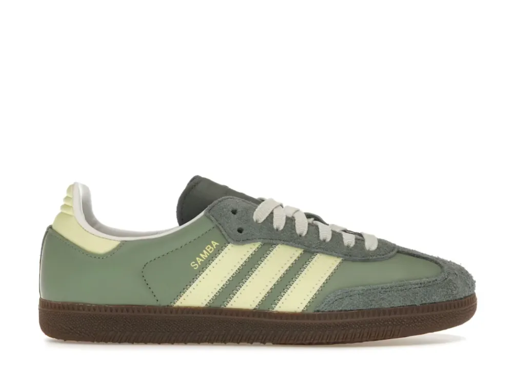 Adidas Samba OG Silver Green Legend Ivy Blossom Hike
