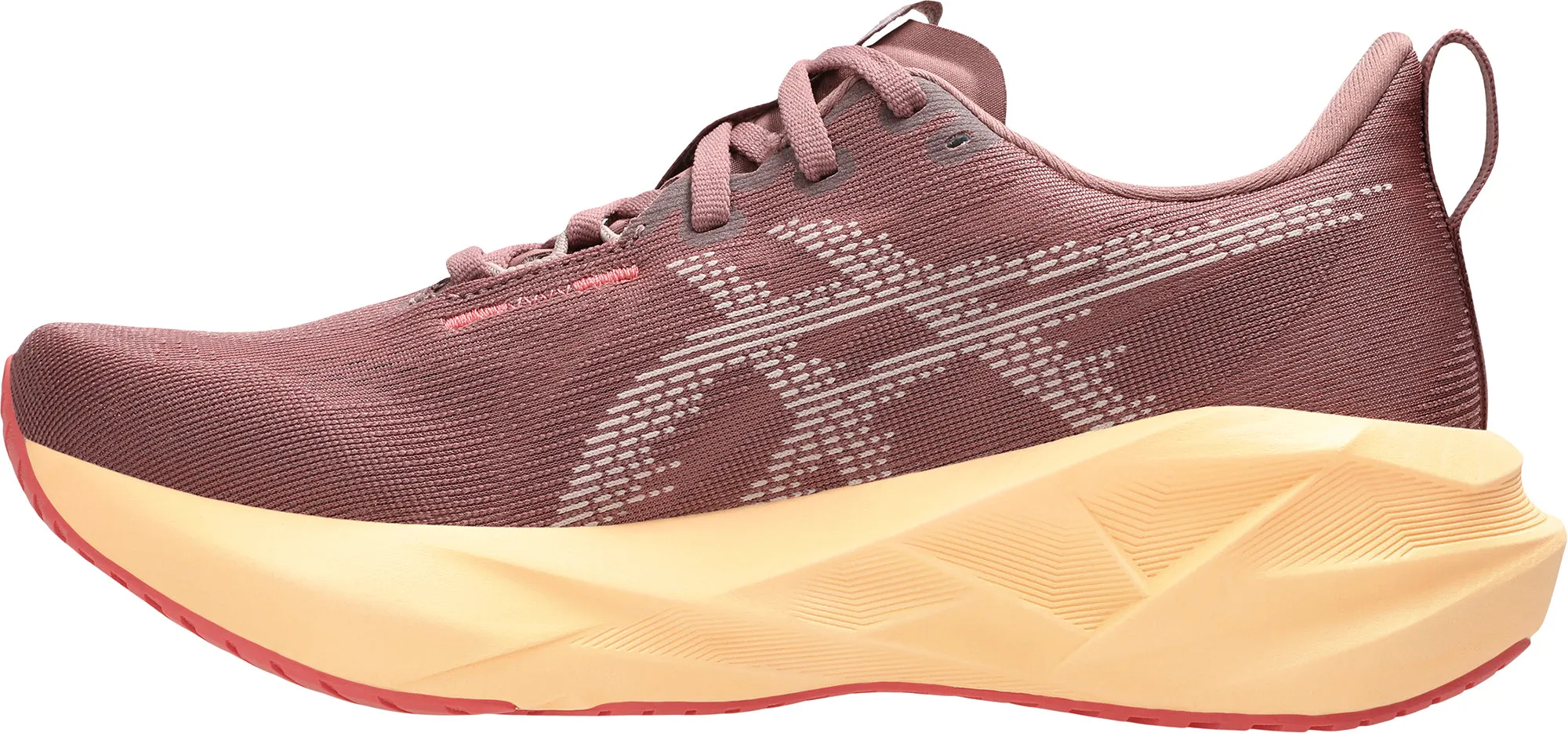 Asics NovaBlast 5 Womens Running Shoes - Red hook - and - loop shoes cool - down running