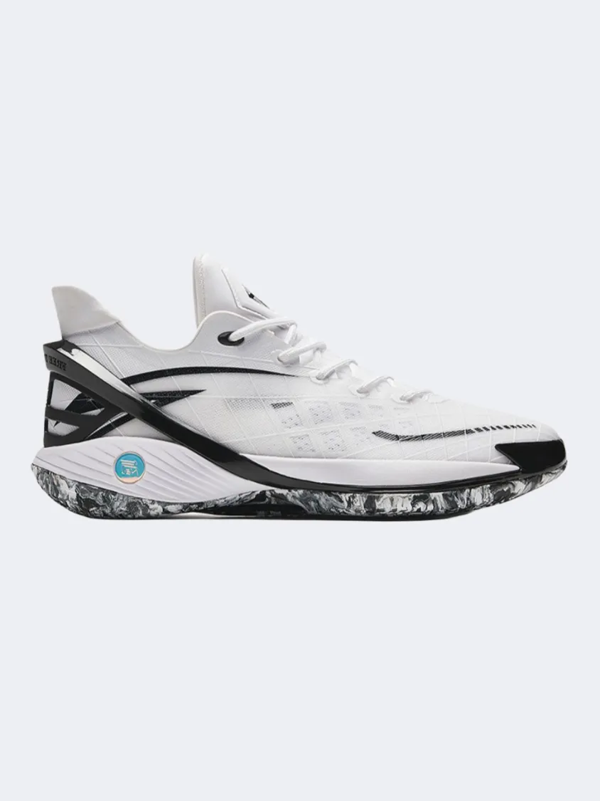 Anta Z Up 224 Men Basketball Shoes White/Black Pearl Shine Street Edge