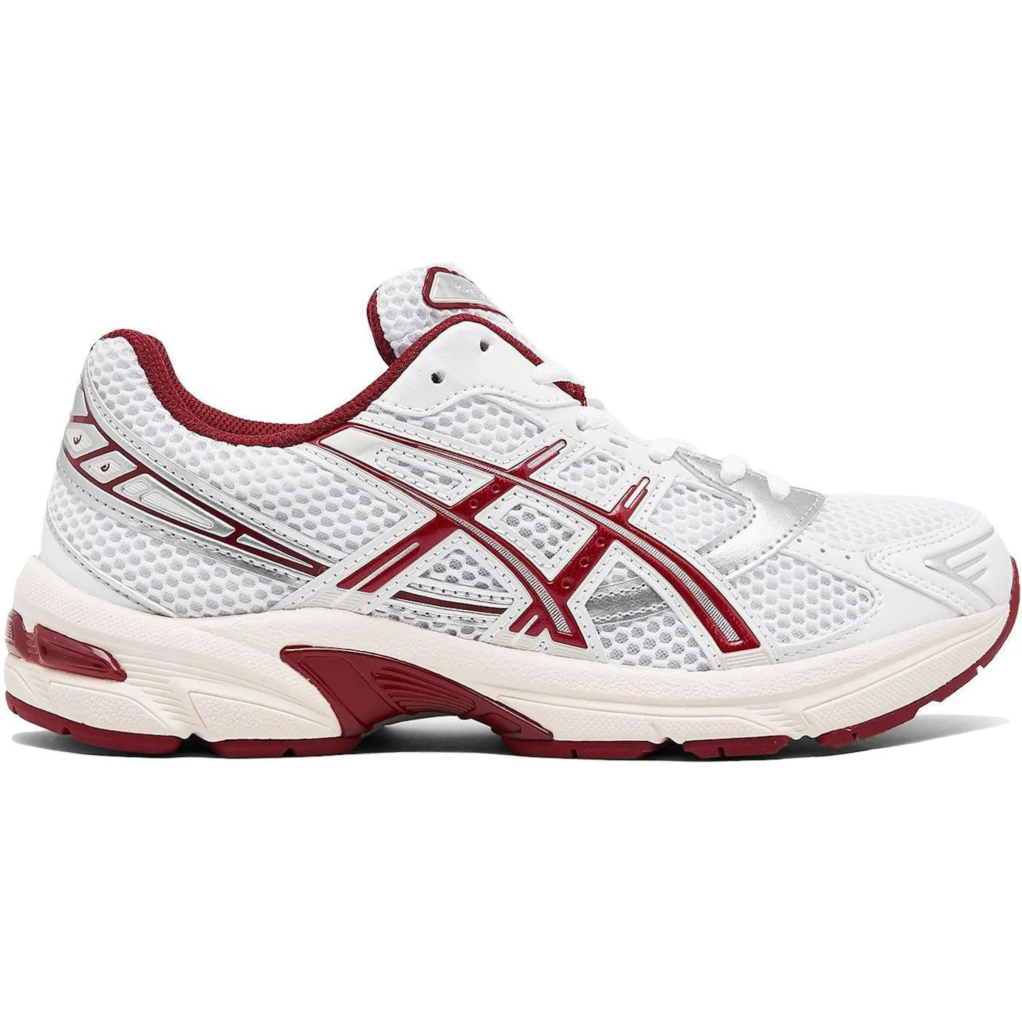ASICS Gel-1130 White Red Dahlia (Women's) stability increase