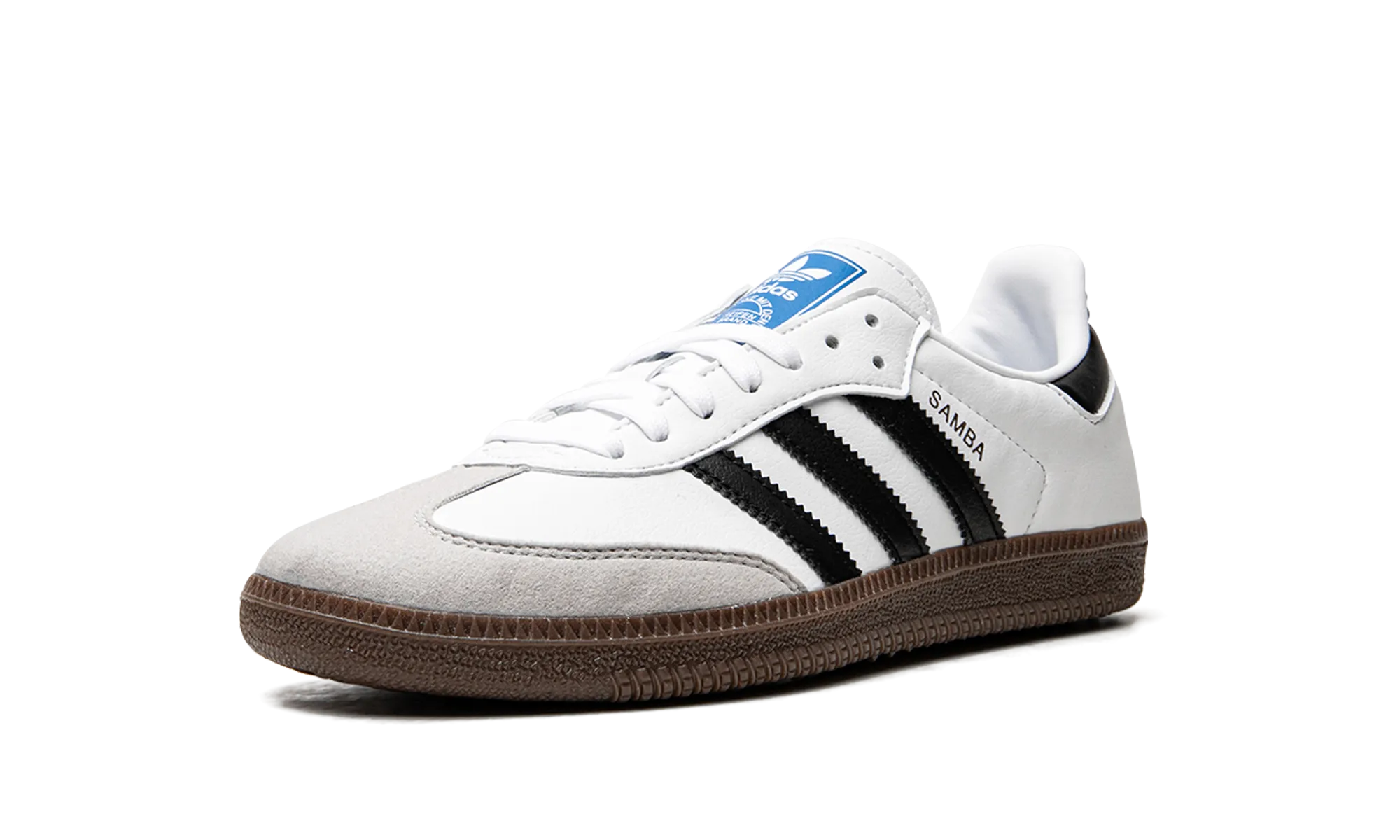 Lace Up Adjustability Samba Vegan "White Gum"