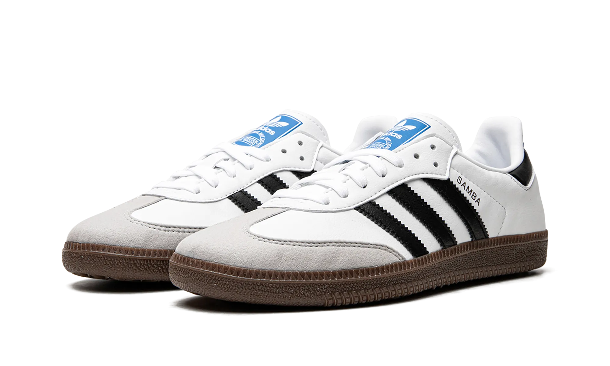 Quick Step Breathable Vent Holes Samba Vegan "White Gum"
