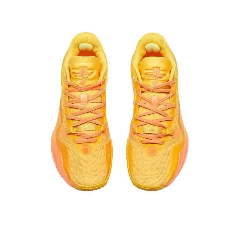 Xtep Jeremy Lin Jlin 5 - Yellow/Orange High Top Design