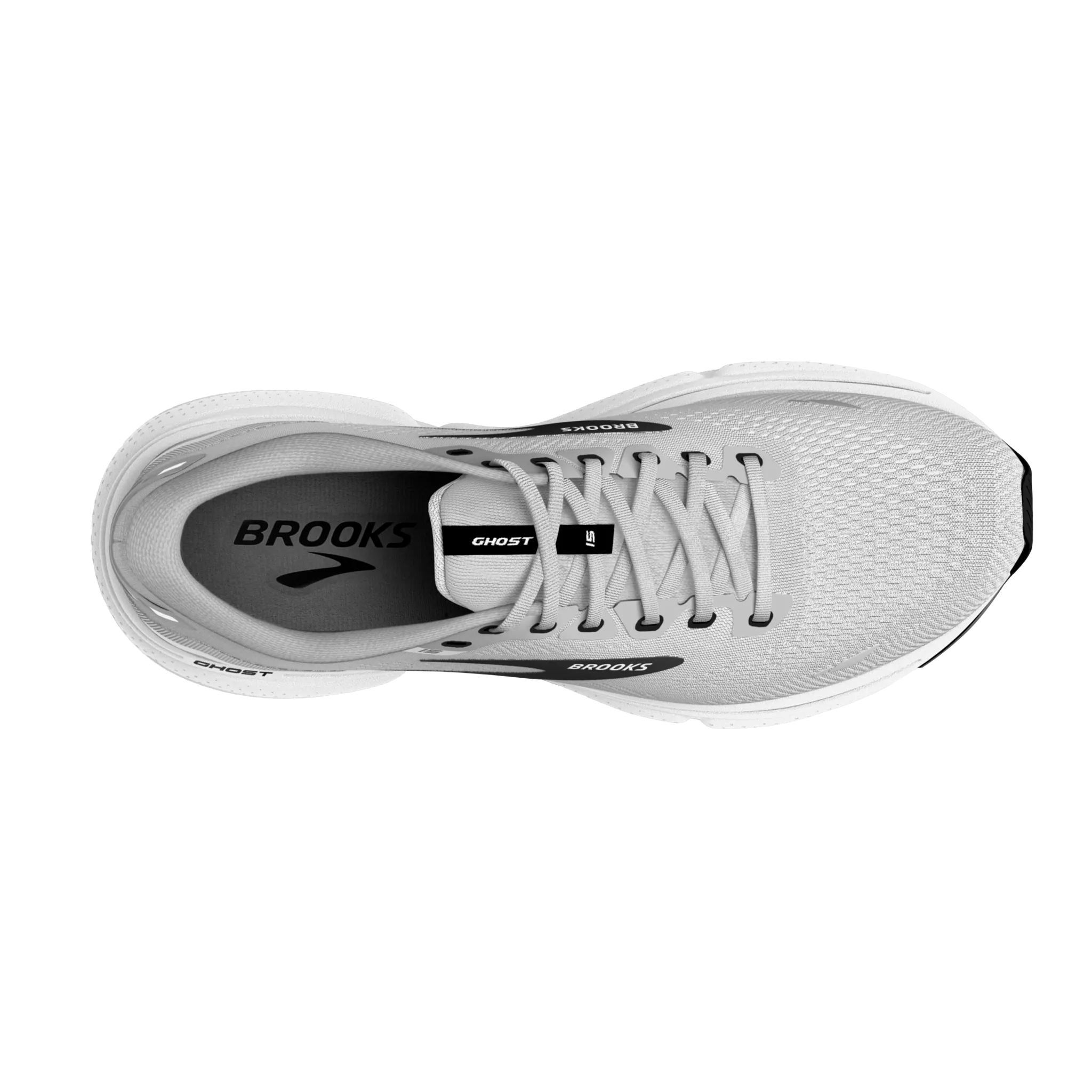 Men's Ghost 15 Supportive Midfoot Saddle running in summer