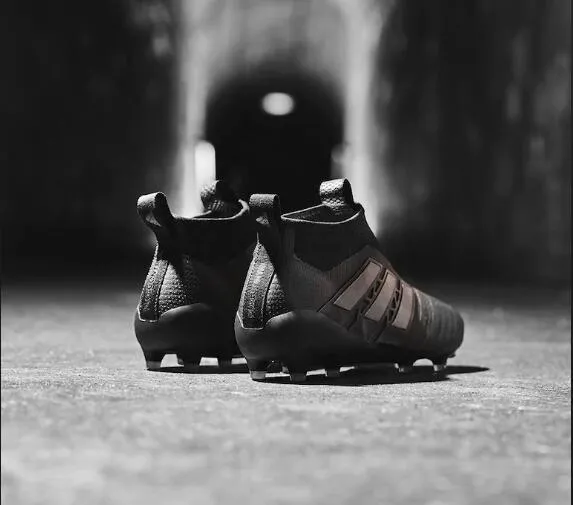 New Adidas Purecontrol Flame Storm FG Soccer Cleats Shoes Black Lace Closure Professional Training