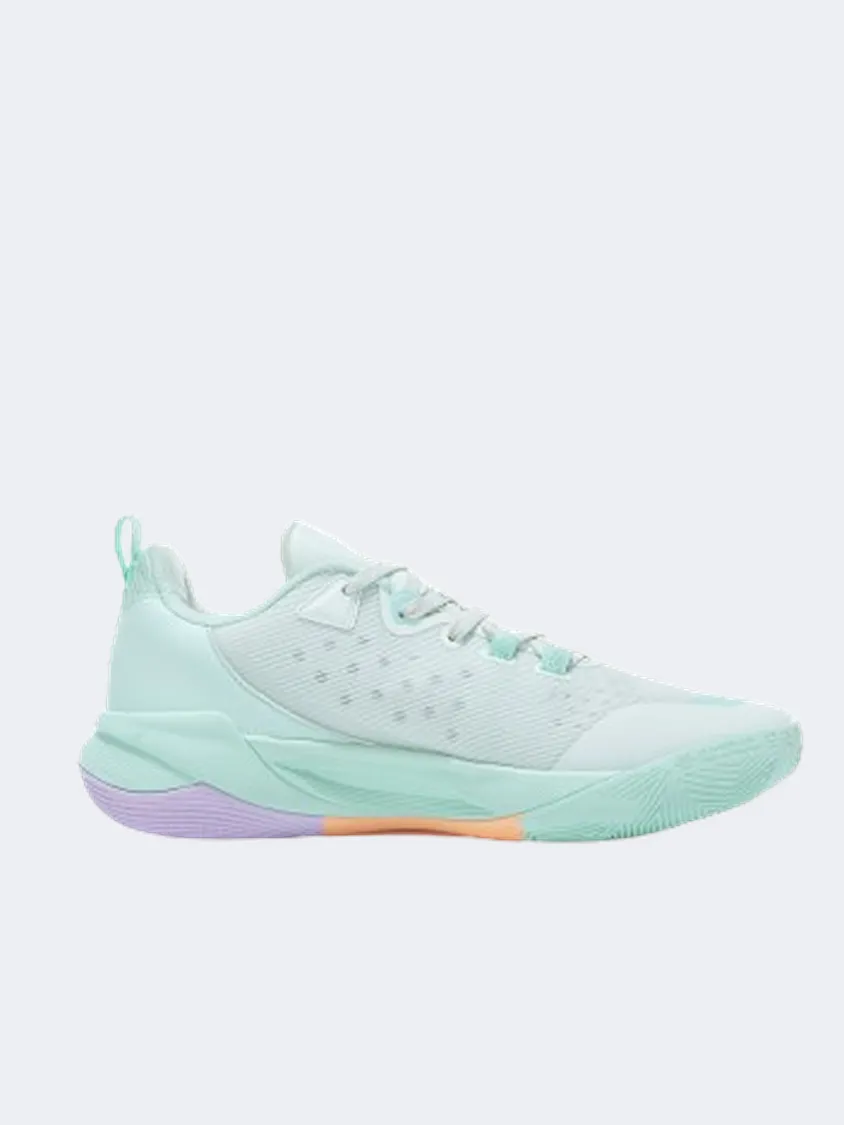 Erke Men Basketball Shoes Pale Green Low Profile