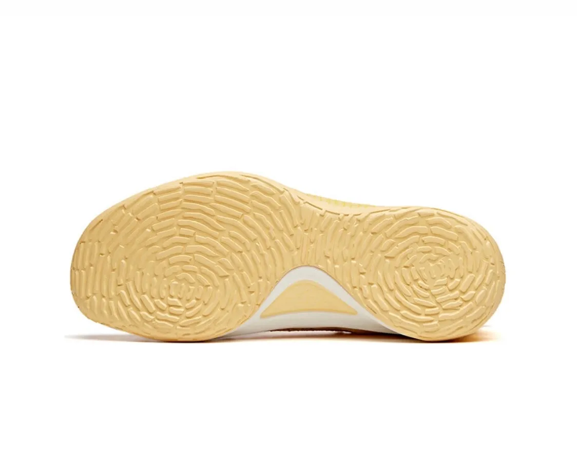 Impact Absorption Layer Elastic Collar Design Anta Men's Klay Thompson Kt5 Low Yellow