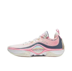 Ultra Light Outsole Design Ergonomic Lacing System D'Angelo Russell x Li Ning Wade Shadow 5V2 - White/Pink