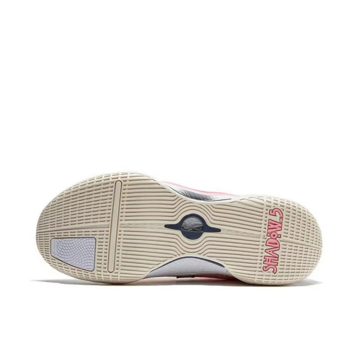 D'Angelo Russell x Li Ning Wade Shadow 5V2 - White/Pink breathable insole