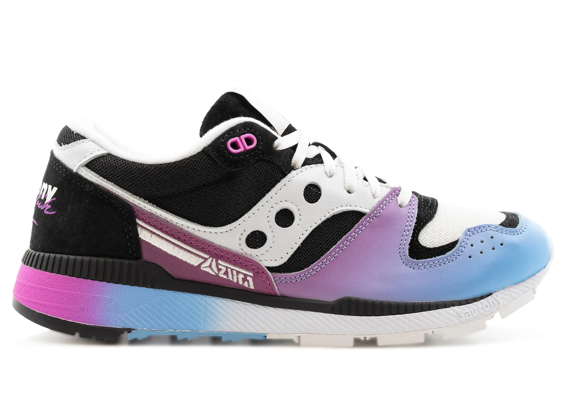 for short - distance Road Acribik x Saucony Azura 'Tech Noir'