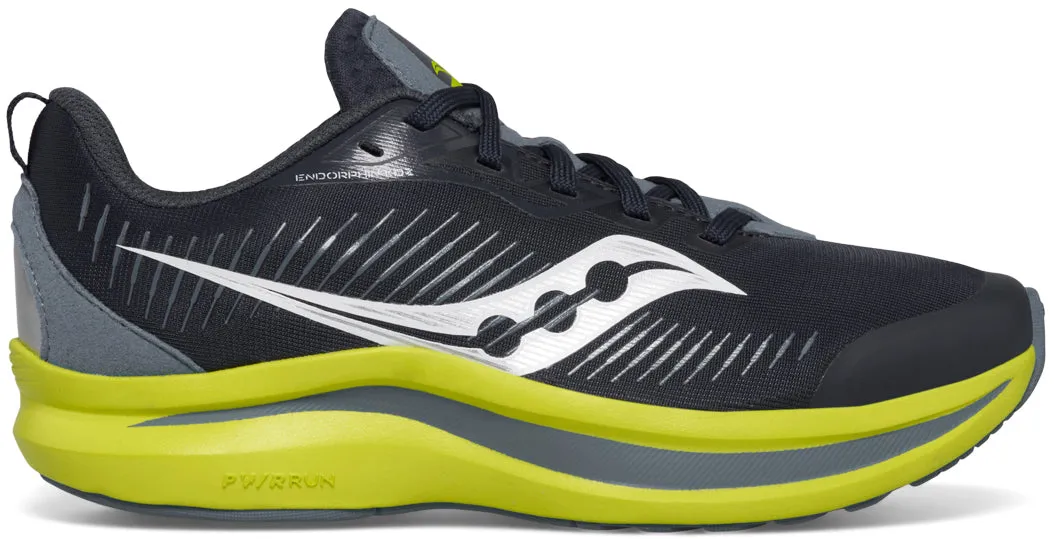 Saucony Endorphin KDZ Junior Running Shoes - Blue Durable Abrasion Zones Upgradeable