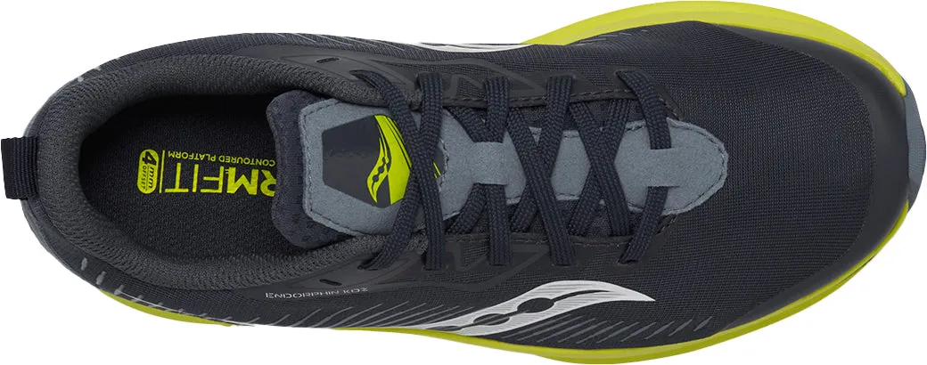 Orthopedic Support asphalt running shoes Saucony Endorphin KDZ Junior Running Shoes - Blue