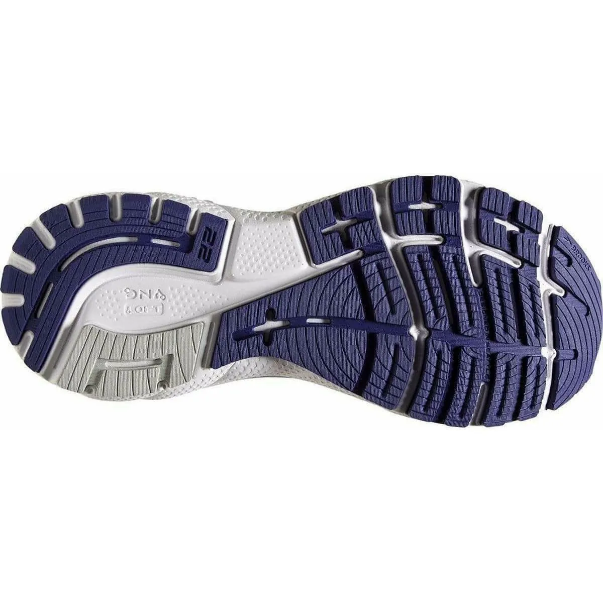 Brooks Adrenaline GTS 22 Womens Running Shoes - Purple table tennis shoes Flex grooves