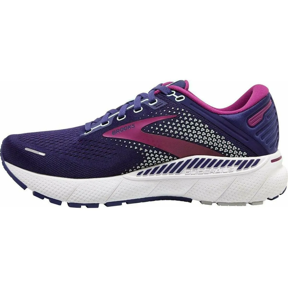 Lightweight Running Breathable Upper Brooks Adrenaline GTS 22 Womens Running Shoes - Purple