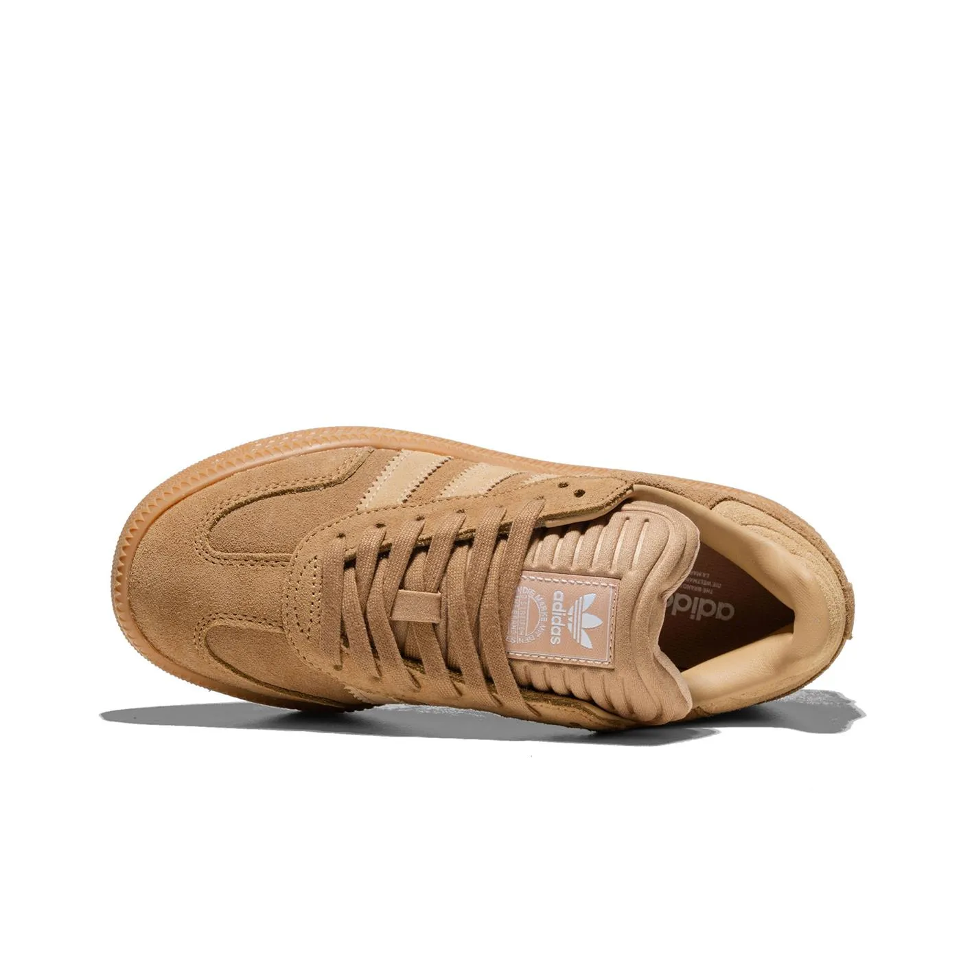 Seamless Upper Daily Favorite Adidas Originals Samba XLG J Cardboard/Magic Beige/Gum