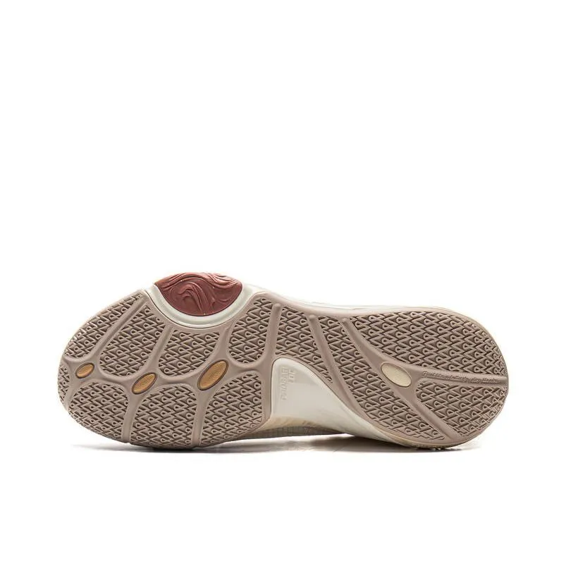 Li-Ning DLO 1 - White Brown Thermal Regulating Layer Synthetic Leather Upper