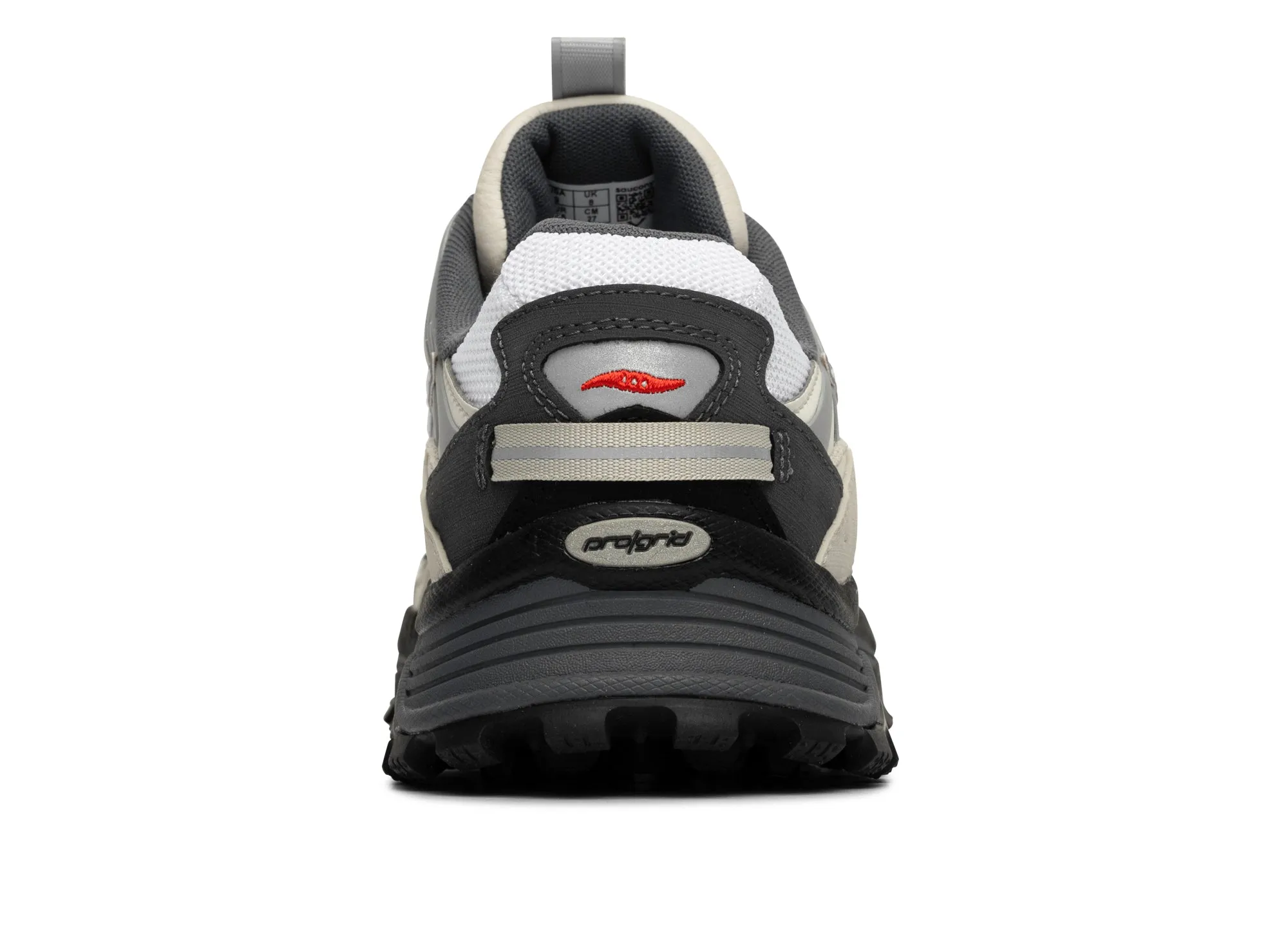 Saucony Grid Aura X Grey Pack straight - last shoes