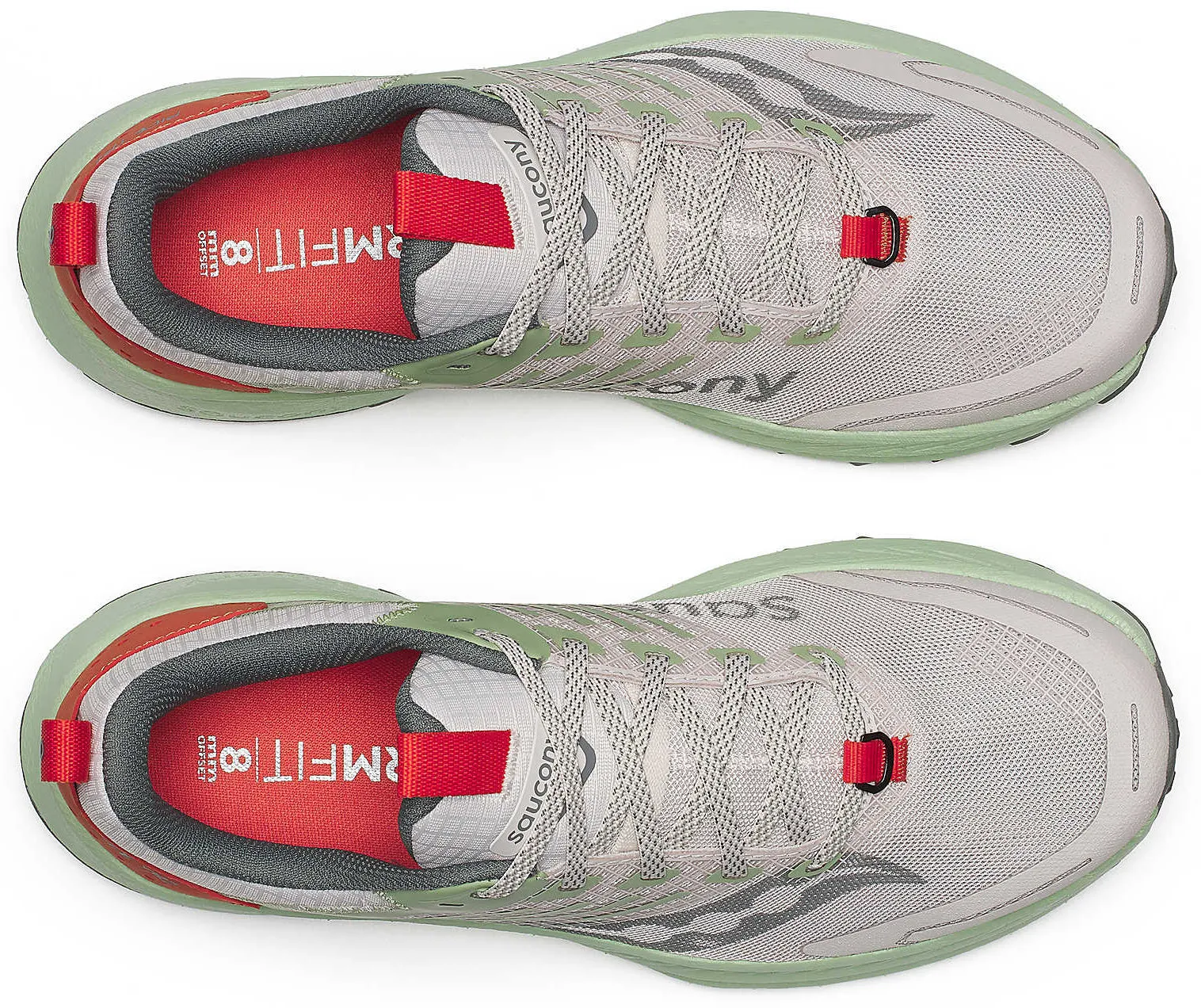 Saucony Ride TR2 Mens Running Shoes - Grey long - distance - runner