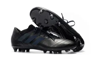 Upper Control Maximum Durability New Adidas Nemeziz Messi FG Soccer Cleats Shoes Black
