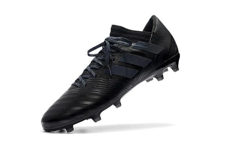 Weekend Practice Pace Master New Adidas Nemeziz Messi FG Soccer Cleats Shoes Black