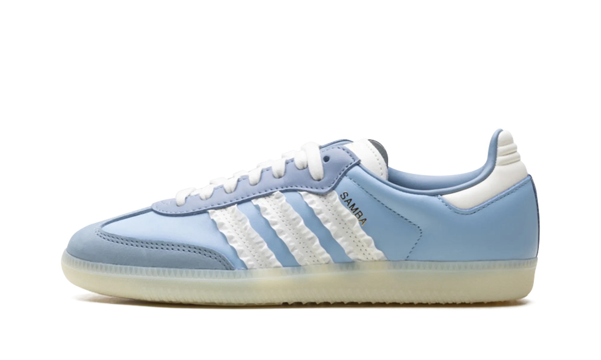 Samba WMNS "Ruffle Stripes - Clear Sky" Light Look Ankle Support Padding