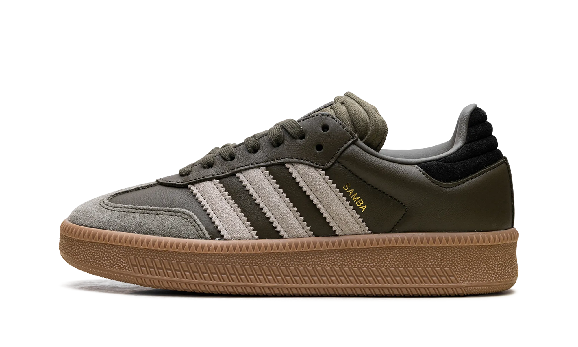 Galaxy Hike Samba XLG "Olive Strata Wonder Beige Gold Metallic"