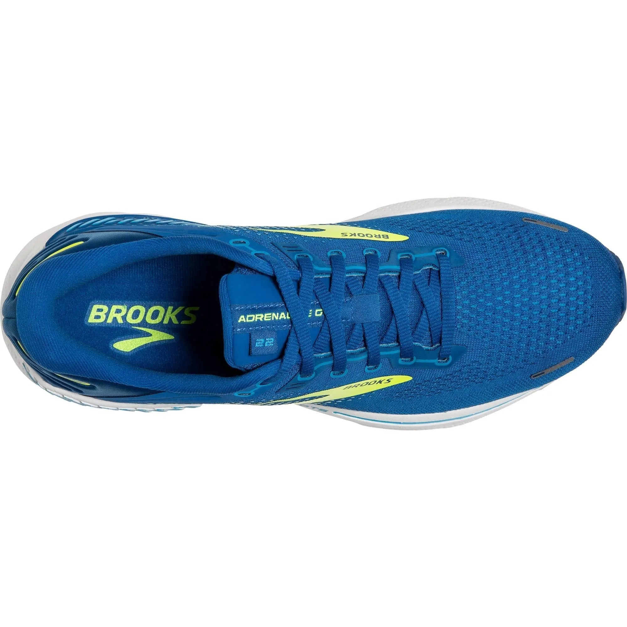 Multi-color combination Sturdy Construction Brooks Adrenaline GTS 22 Mens Running Shoes - Blue