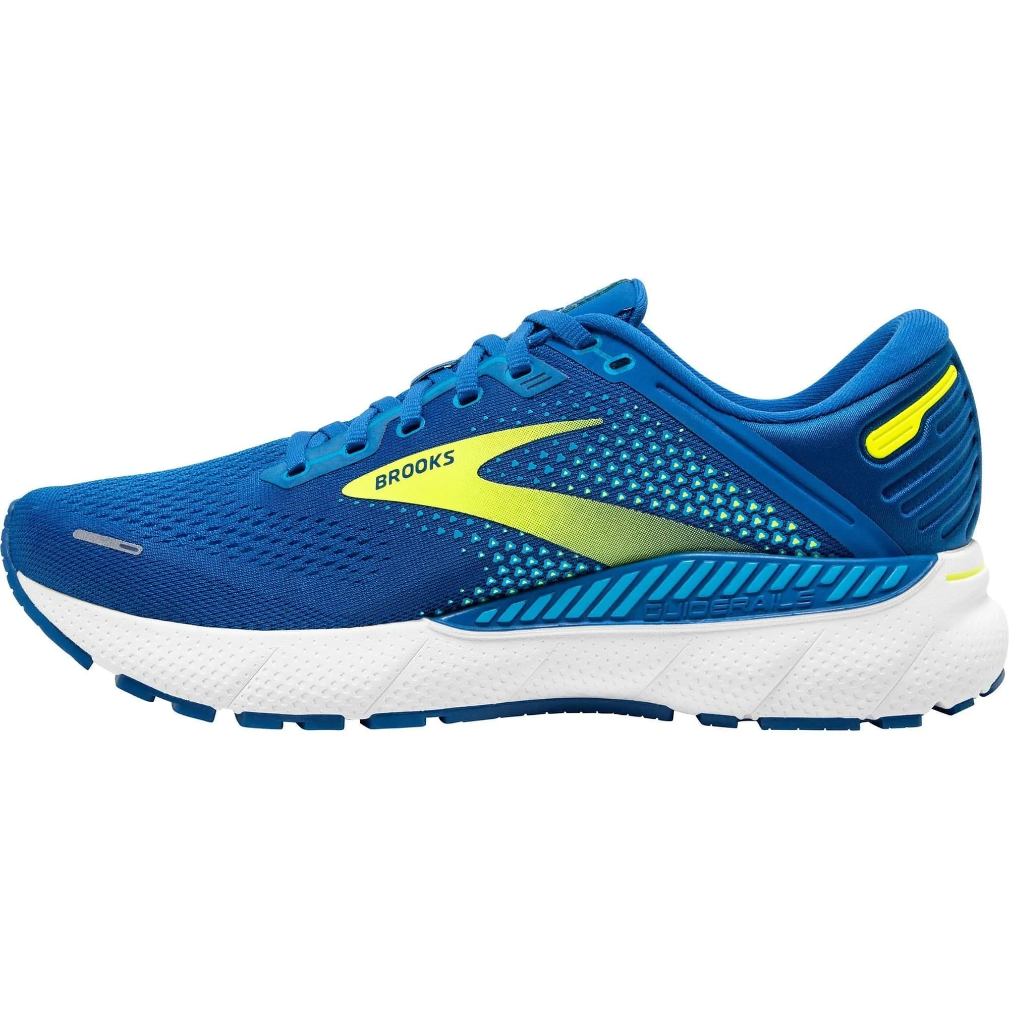 Non Slip Outsole Pattern Brooks Adrenaline GTS 22 Mens Running Shoes - Blue