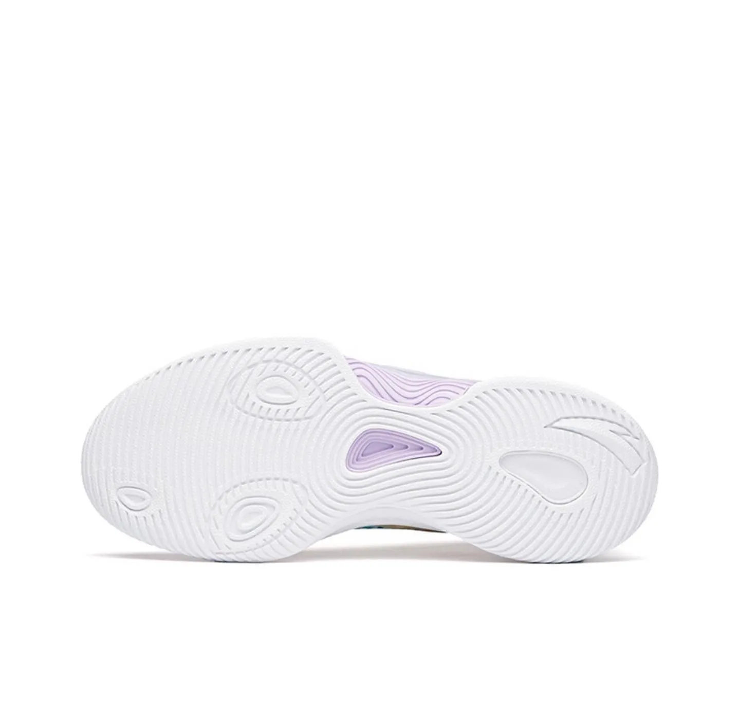 Cushioned heel cup Anta KT "The Mountain 1.0" Low - White/Blue/Purple