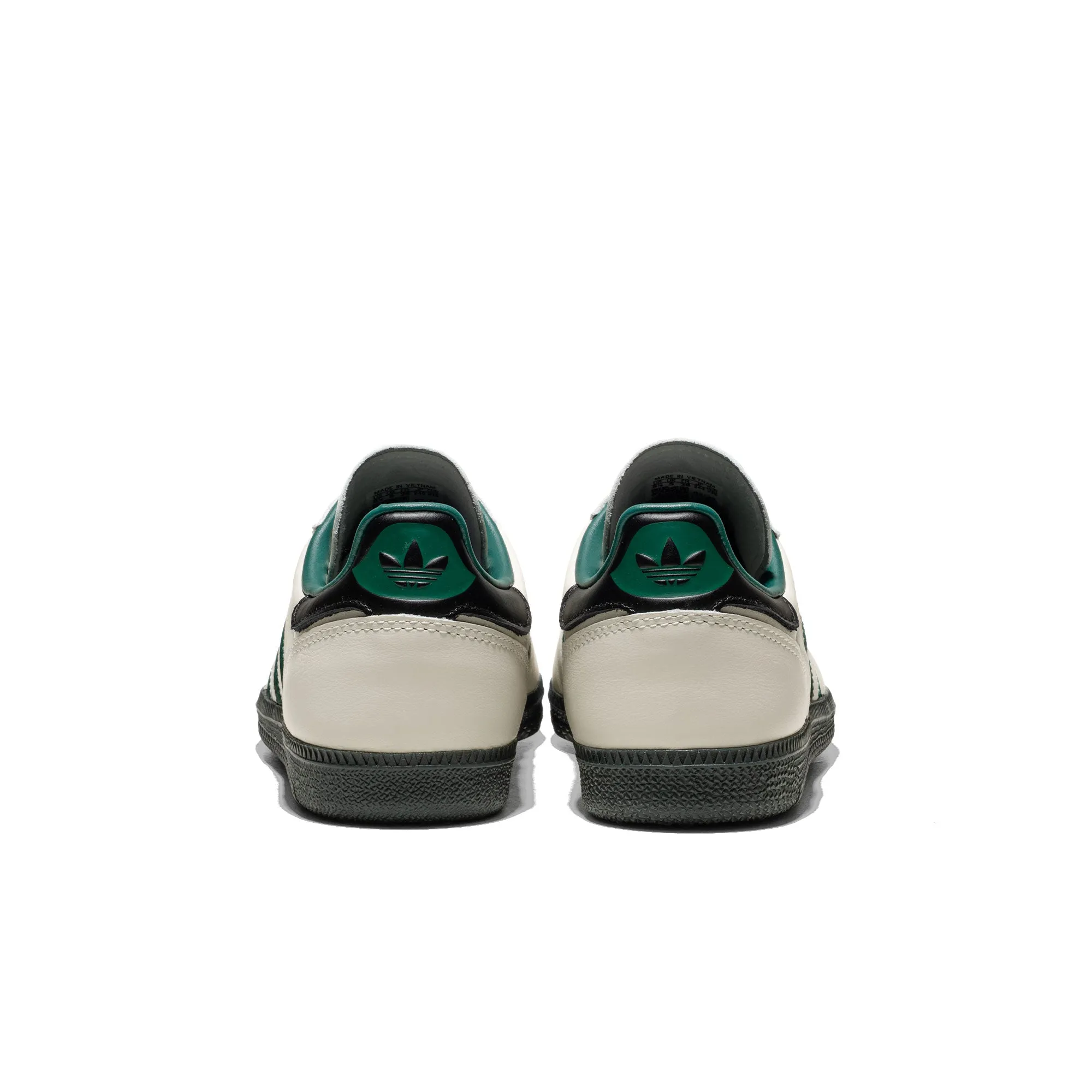 Slip Resistant Low Impact Adidas Originals Samba JP J Core White/Collegiate Green