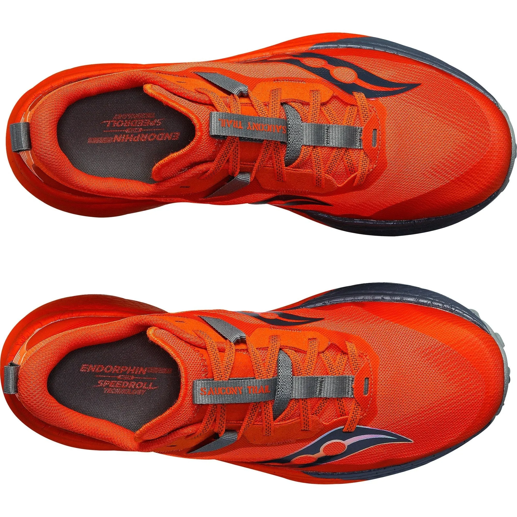 Saucony Endorphin Edge Mens Trail Running Shoes - Red off - road shoes