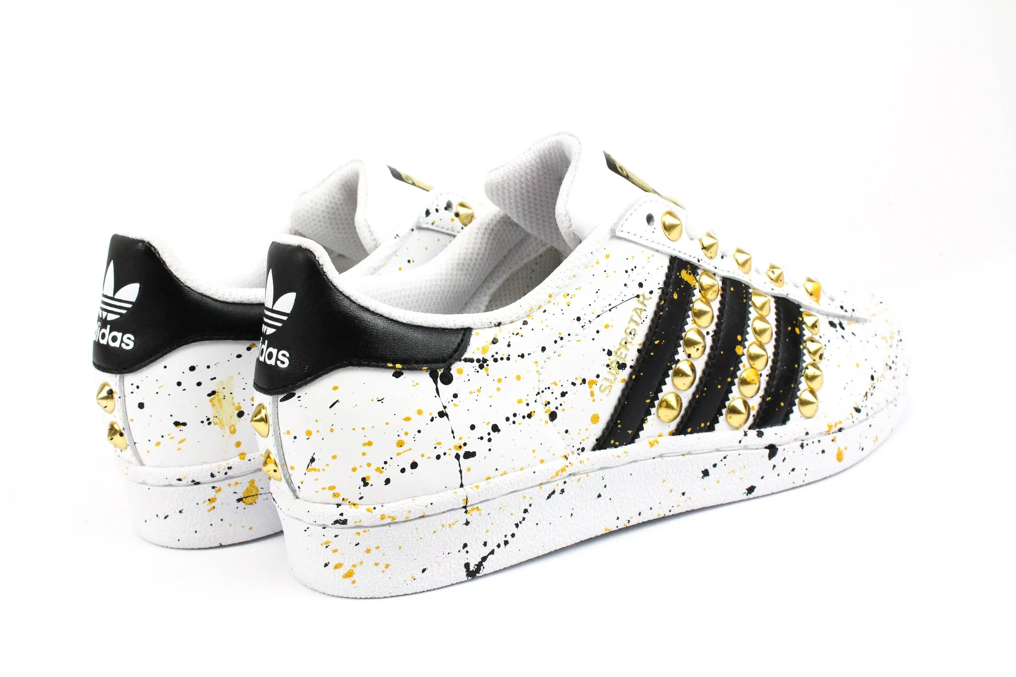 Adidas Superstar Gold Borchie & Vernice Multi Directional Grip