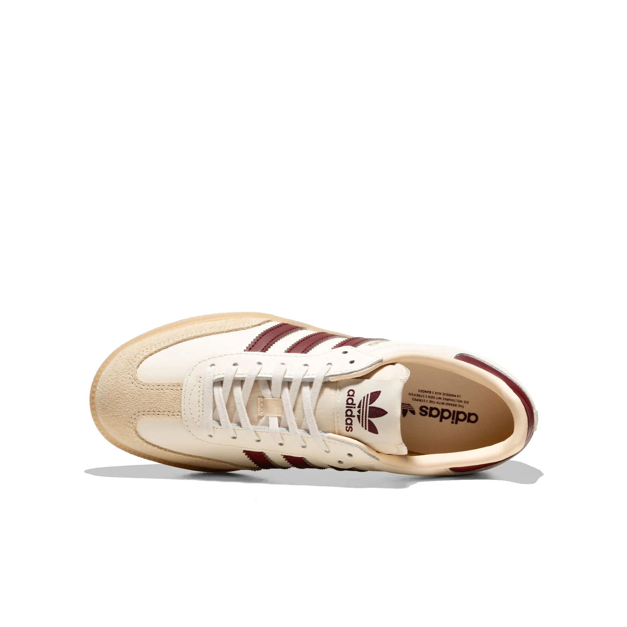 Adidas Originals Samba OG J Wonder White/Shadow Red/Gum Chic Form