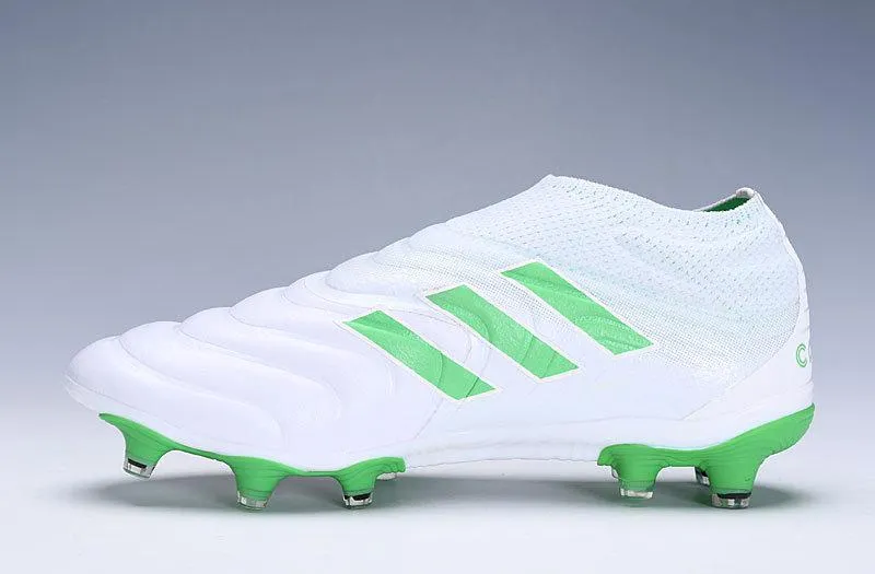 New Adidas Copa 19   FG 2019 Soccer Cleats Shoes White Green Running support