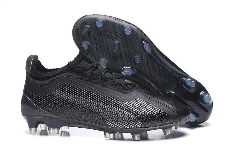 New Puma One 5.1 FG AG Soccers Cleats Shoes All Black Start Speed
