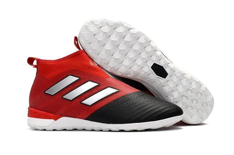 Adidas ACE Tango 17  Purecontrol TF Soccer Cleats Red White Core Black Foot Path Dry Touch