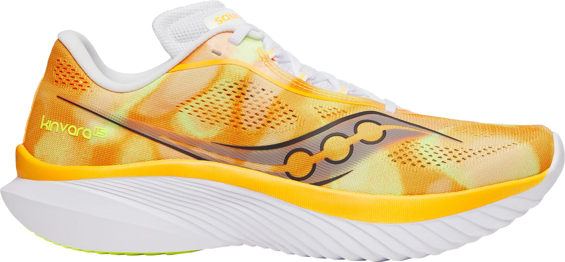 Torsional Stability Arch consistent - quality Saucony Kinvara 15 Mens Running Shoes - Orange