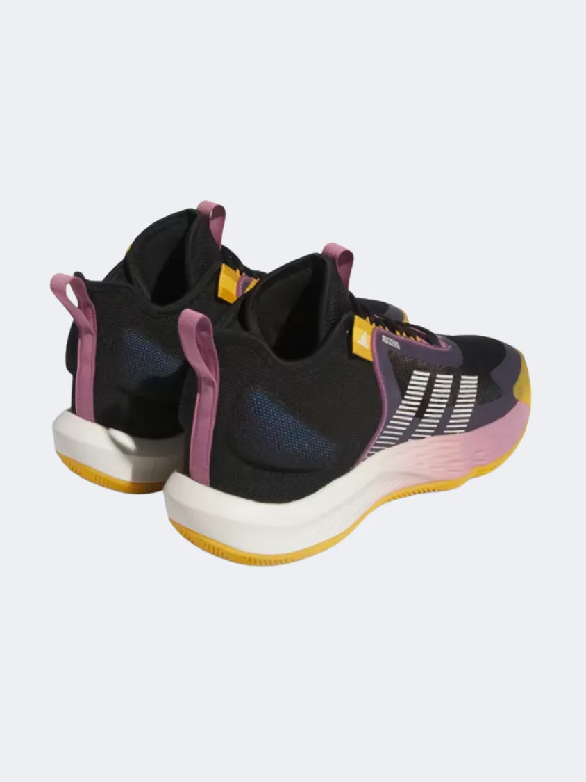 Sky Blue Adidas Adizero Select Men Basketball Shoes Black/Multi