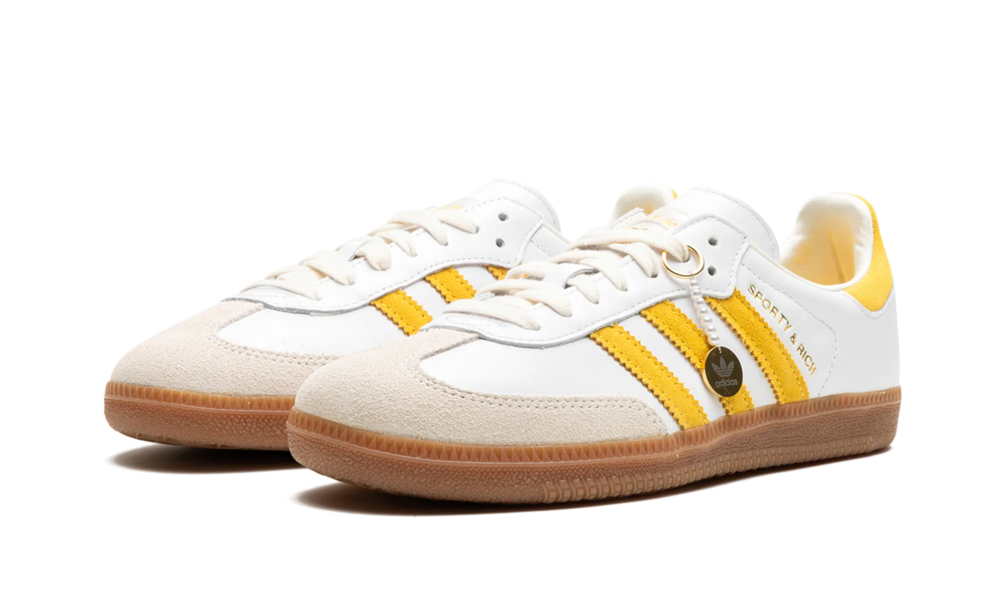 Trend Focus Samba OG "SPORTY & RICH - White Bold Gold"