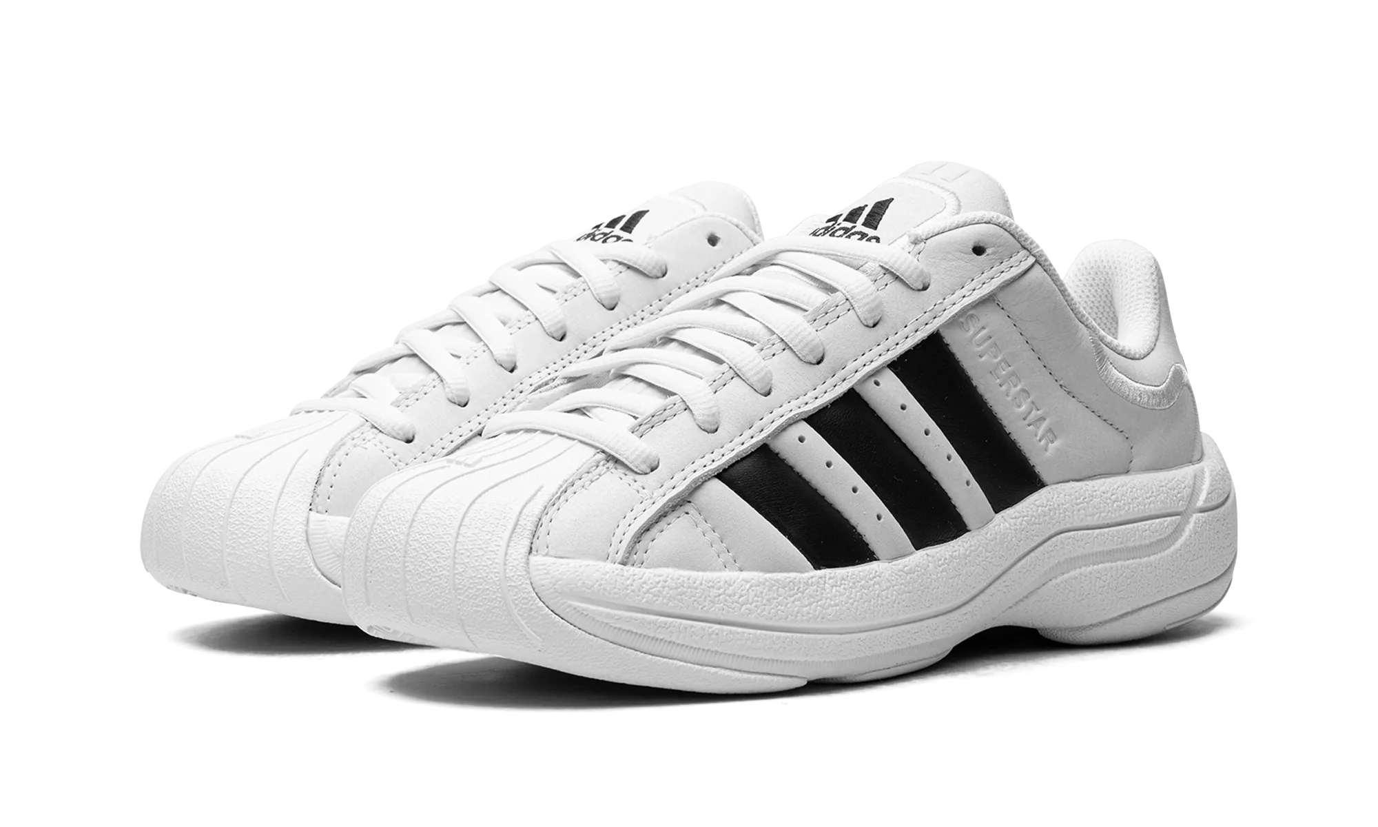 Superstar Millenium "White / Black" Plain Finish Support Motion