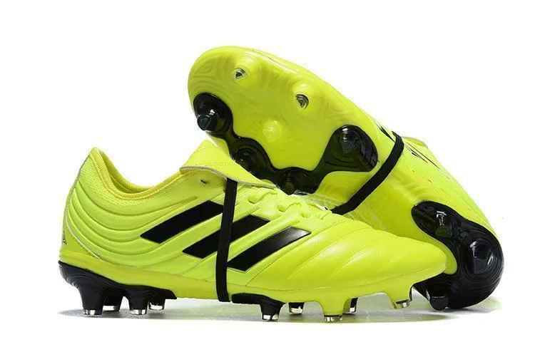 Adidas Copa 19.1 FG Soccer Cleats Shoes Green Black Game Pressure