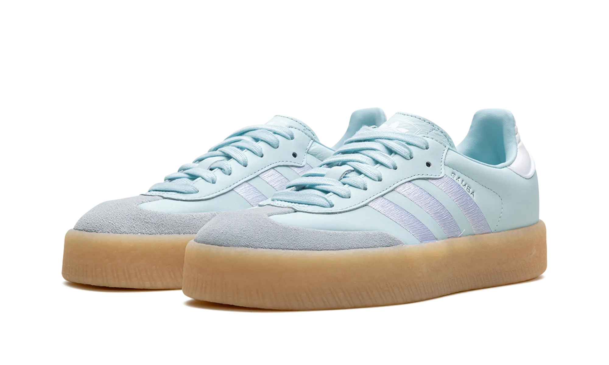 Sambae WMNS "Almost Blue Silver Metallic Gum" Lean Build Breath Tech