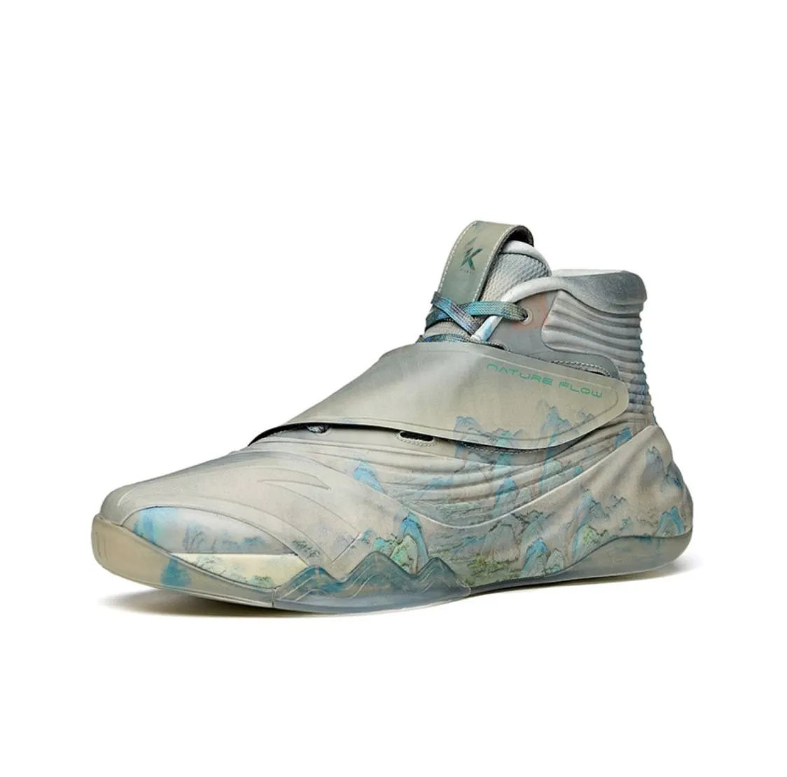 Anta Men's Klay Thompson Kt6 ? Gray Basketball Shoes Adjustable lace Hyper Elastic Material