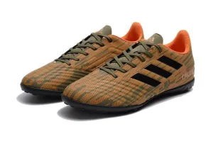 New Adidas Predator Accelerator TF Soccer Cleats Shoes Orange Black Stamina Match Sleek Design