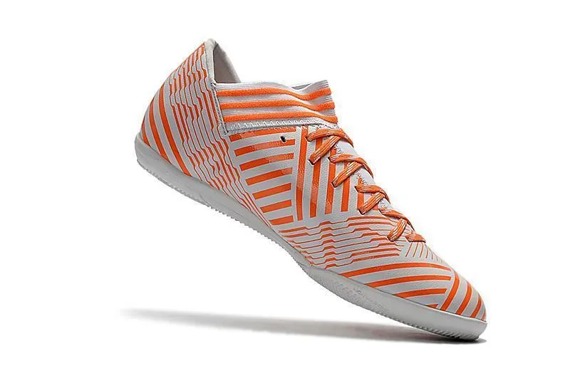 New Adidas Nemeziz Series TF Soccer Cleats Shoes Orange White Blue Fit Balance
