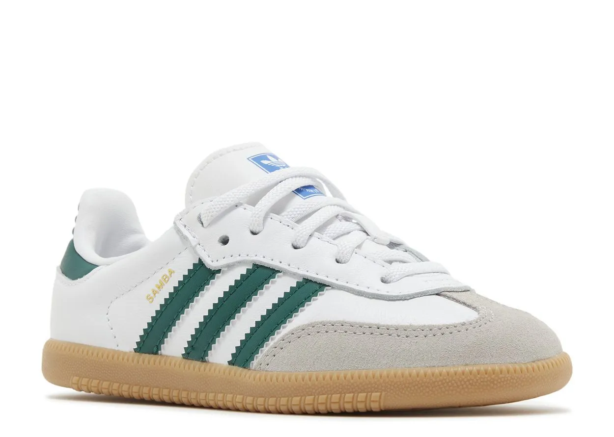 Comfortable Fit Socks Breezy Feel Adidas Samba OG Cloud White Collegiate Green Gum (TD)