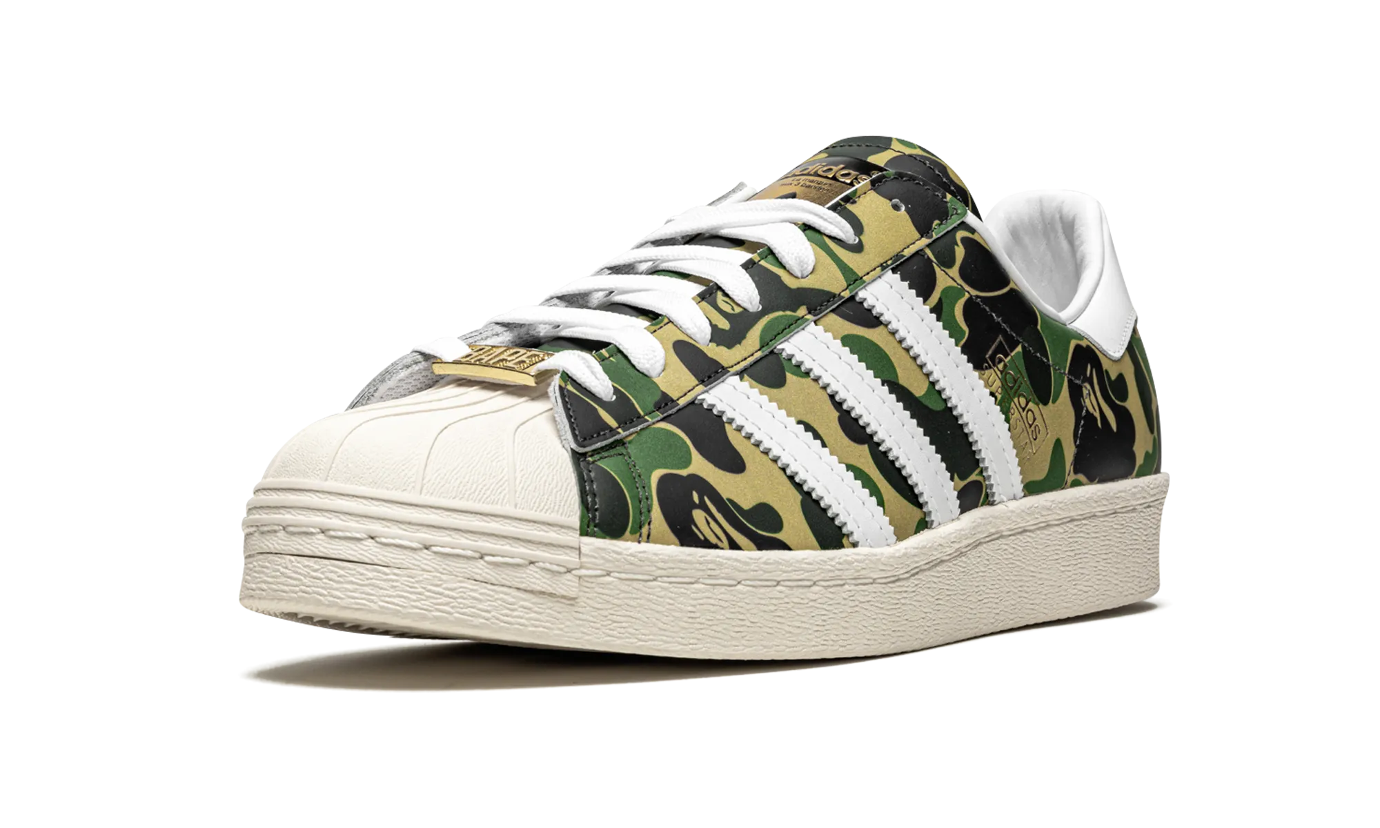 Street Ease Soft Arch Superstar "BAPE - Green Camo"